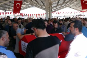 Şehit B&uuml;nyamin Din&ccedil; son yolculuğuna uğurlandı