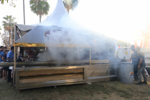 Adana Lezzet Festivali, mangal ateşinin yakılmasıyla başladı