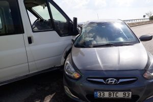 Ceyhan'da kaza: 2 yaralı