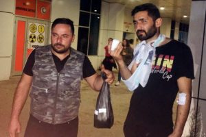 Kopan parmağı ile hastane hastane gezdi
