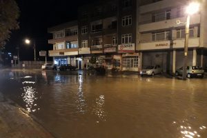 Edirne'de şiddetli sağanak
