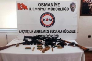 Sebze halindeki ka&ccedil;ak silahlara 5 g&ouml;zaltı
