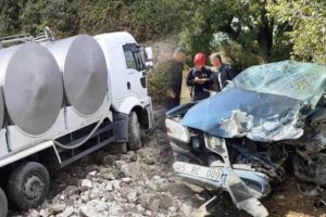 S&uuml;t tankeriyle &ccedil;arpıştı: 1 &ouml;l&uuml;
