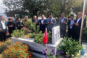 Şehit Jandarma Uzman &Ccedil;avuş Din&ccedil;er anıldı