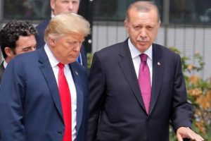 Cumhurbaşkanı Erdoğan Trump ile g&ouml;r&uuml;şt&uuml;