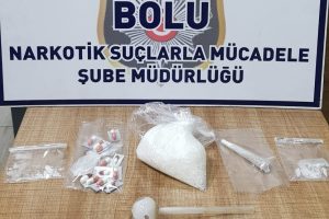Bolu'da uyuşturucu operasyonu