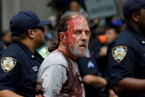 New York'ta iklim değişikliği protestosu: Yaklaşık 85 g&ouml;zaltı