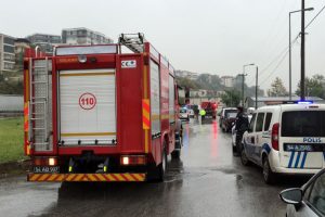 Kontrolden &ccedil;ıkan otob&uuml;s kaza yaptı