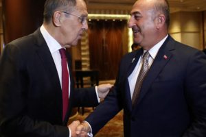 &Ccedil;avuşoğlu ve Lavrov'dan kritik g&ouml;r&uuml;şme