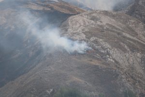 Sivas'ta &ouml;rt&uuml; yangını &ccedil;ıktı