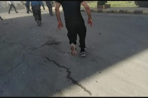 El Bab'ta bomba y&uuml;kl&uuml; motosiklet patladı