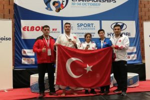 T&uuml;rkiye, İşitme Engelliler Avrupa Judo Şampiyonası'nda ikinci oldu