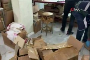 Başakşehir'de sahte parf&uuml;m operasyonu