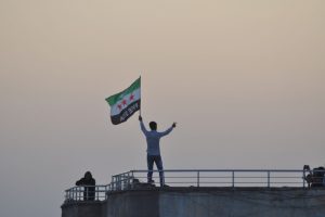 Barış Pınarı harekatının 5. g&uuml;n&uuml;nde mesaj y&uuml;kl&uuml; bir kare