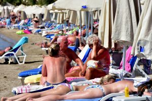 Bodrum ekim ayında yazı yaşıyor