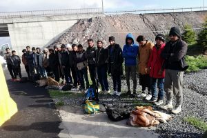 21 d&uuml;zensiz g&ouml;&ccedil;men yakalandı