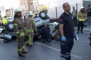 Zincirleme kaza! Yaralılar var
