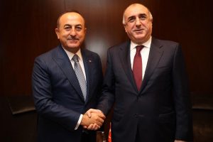 &Ccedil;avuşoğlu, Mammadyarov ile g&ouml;r&uuml;şt&uuml;