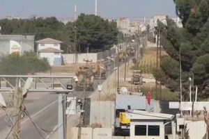 Kobani sınırında askeri hareketlilik