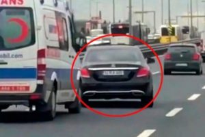 Ambulansa yol vermeyen s&uuml;r&uuml;c&uuml;n&uuml;n cezası belli oldu