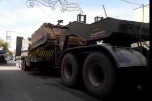 Kilis'ten Suriye sınırına askeri sevkıyat
