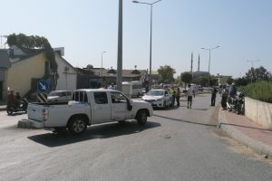Motosiklet ile kamyonet &ccedil;arpıştı