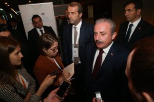 Şentop, Rus gazetecilerin sorularını yanıtladı