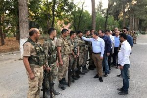 15 Temmuz Gazisi g&ouml;n&uuml;ll&uuml; olarak Barış Pınarı Harekatı'na katıldı