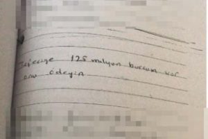 Tefeciyi intihar mektubu yakalattı