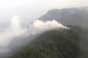 D&uuml;şen yıldırımlar 8 orman yangınına neden oldu