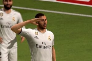 'Asker selamı' FIFA'nın lisansladığı video oyununda