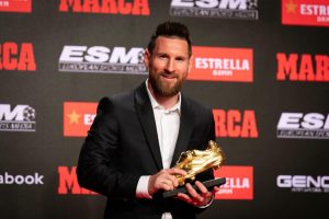 Messi 6'ncı kez Altın Ayakkabı'nın sahibi