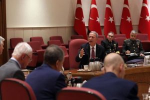 Hulusi Akar, ABD heyetini kabul etti