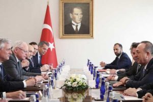 &Ccedil;avuşoğlu, ABD Ulusal G&uuml;venlik Danışmanı O'Brien ile g&ouml;r&uuml;şt&uuml;