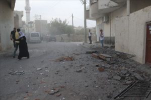 YPG/PKK'lı ter&ouml;ristlerin saldırı anının g&ouml;r&uuml;nt&uuml;leri ortaya &ccedil;ıktı