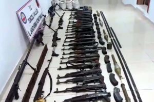 Ter&ouml;r &ouml;rg&uuml;t&uuml;ne ait 8 sığınak imha edildi