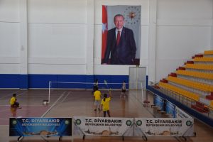 Badminton turnuvası sona erdi