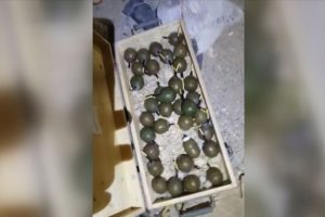 Tel Abyad'da mayın ve roket deposu bulundu
