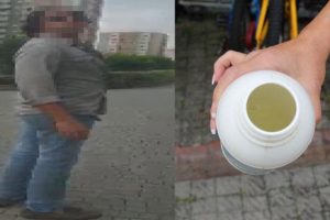 Site bah&ccedil;esindeki kedileri zehirlemeye &ccedil;alışırken yakalandı