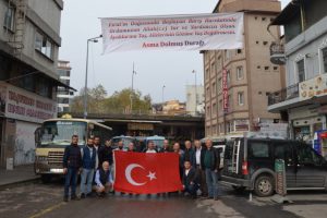 Dolmuş&ccedil;ulardan Mehmet&ccedil;ik'e destek selamı