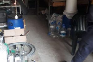 1 ton sahte i&ccedil;ki ele ge&ccedil;irildi