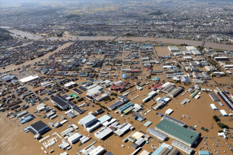 Hagibis Tayfunu Japonya'da 38,3 milyar yenlik zarara yol a&ccedil;tı