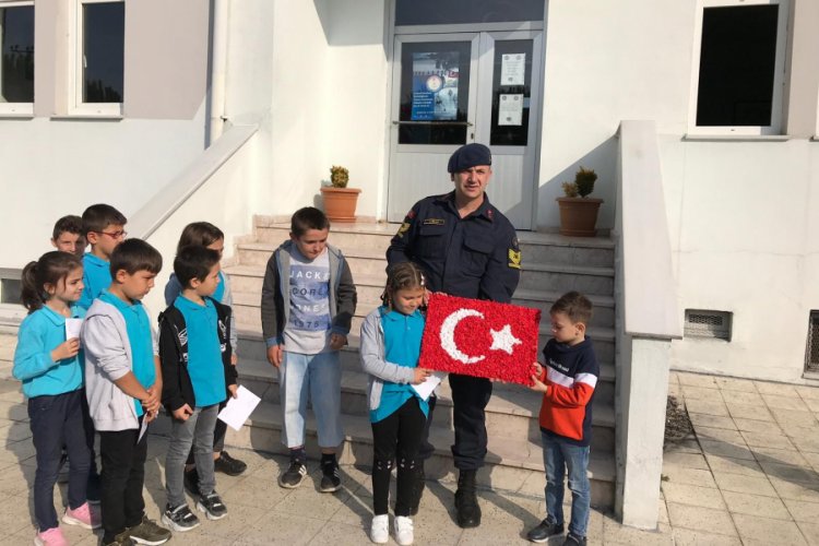 Nebioğlu İlkokulundan Mehmet&ccedil;iğe mektup
