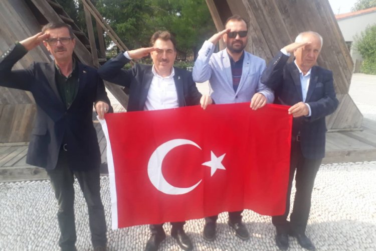 Başkan &Ouml;l&ccedil;ek'ten Mehmet&ccedil;iğe asker selamı