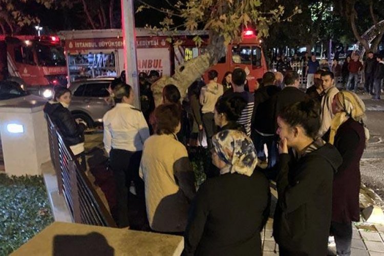 İstanbul'da korkutan yangın: Apartman sakinleri tahliye edildi