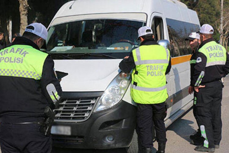 İstanbul'da 9 bin servis aracına denetim: 1 milyon lira ceza