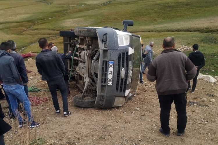 Y&uuml;ksekova'da trafik kazası