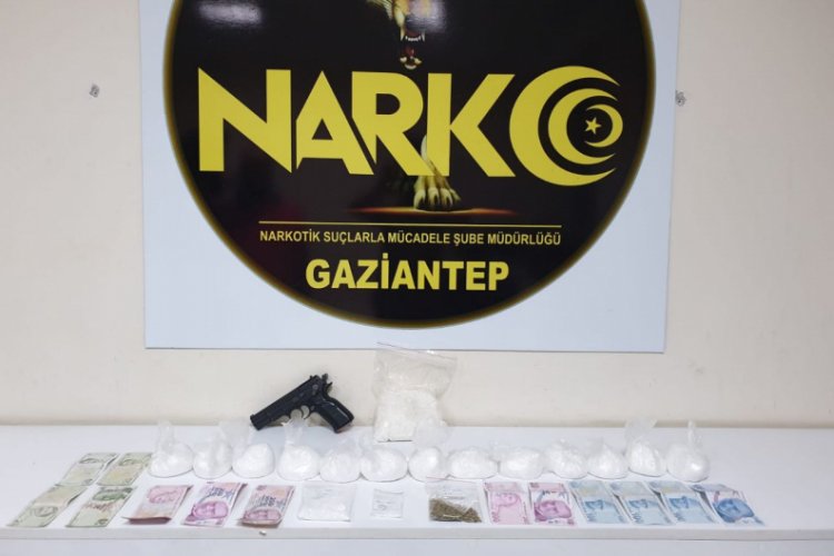 Gaziantep'te uyuşturucuya 8 g&ouml;zaltı
