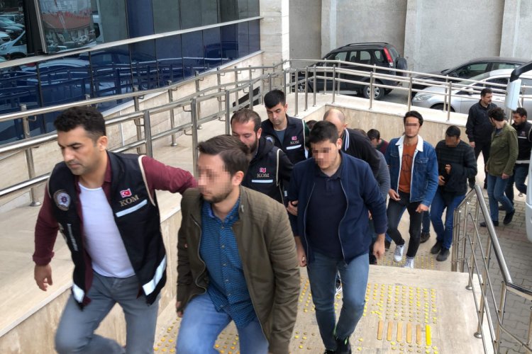 Zonguldak'ta 13 FET&Ouml; ş&uuml;phelisi adliyede