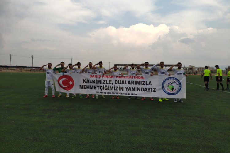 Barış Pınarı harekatına yeşil sahalardan destek